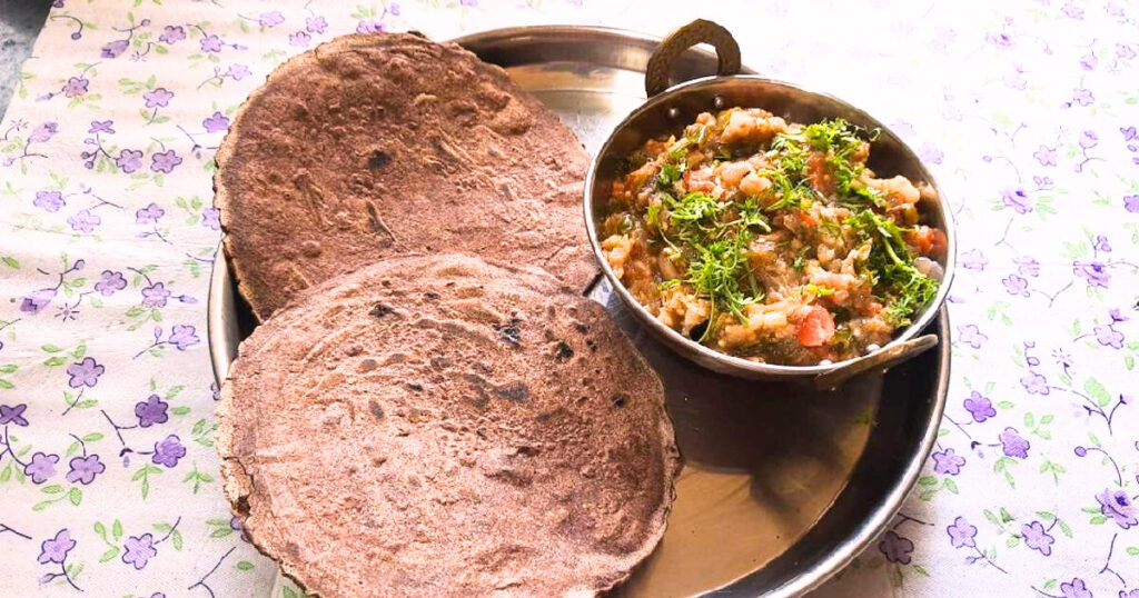 रागी रोटी
Ragi roti in Hindi